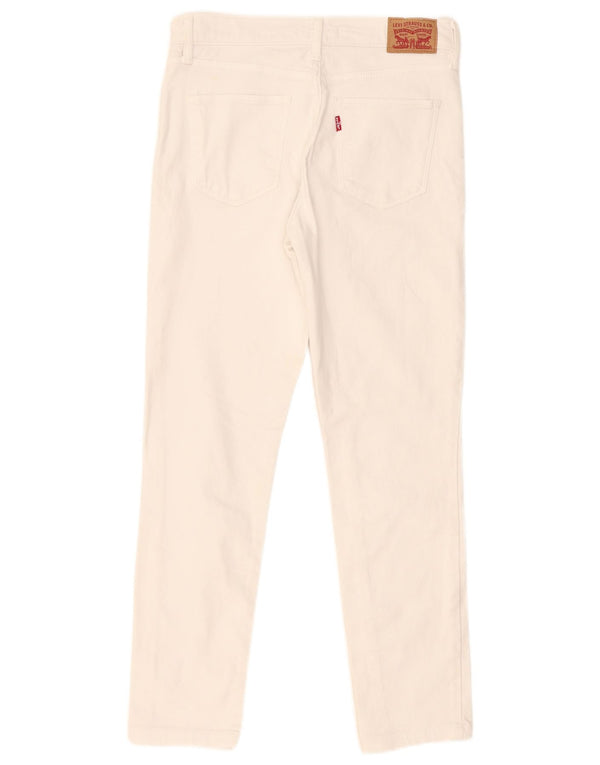 Женские джинсы скинни Levi's 311 W28 L27, белый хлопок