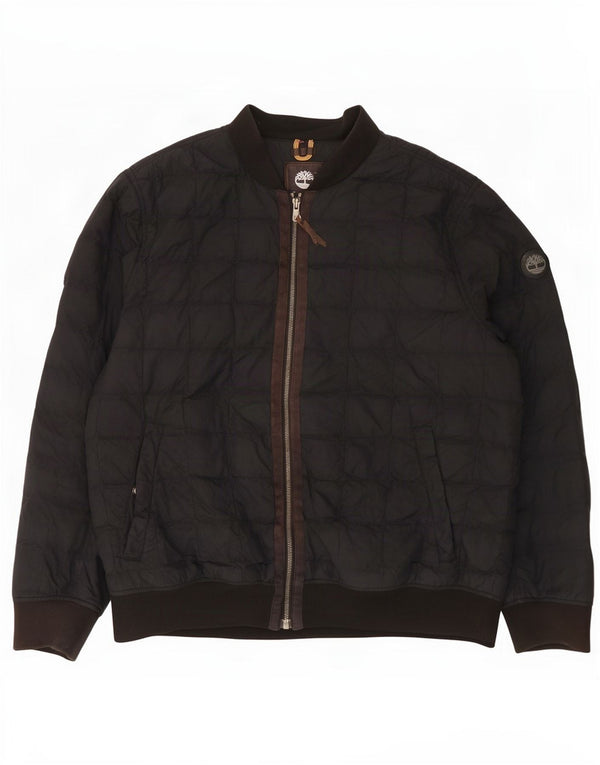 Мужская стеганая куртка Timberland UK 42 XL, черный нейлон