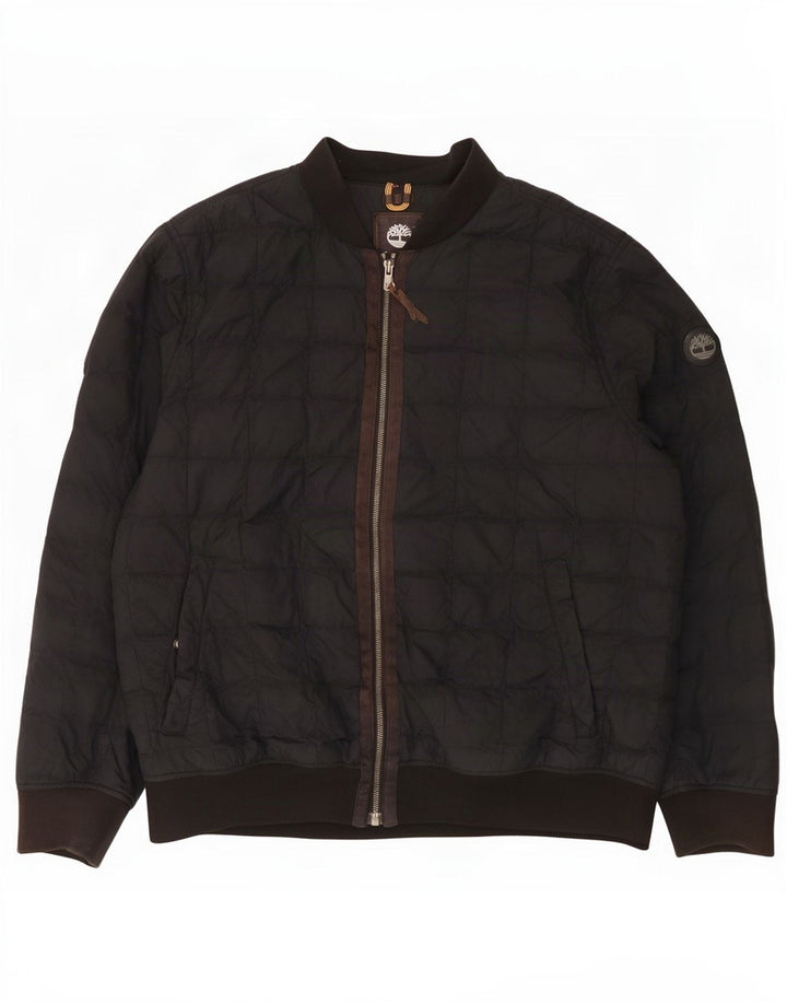 Мужская стеганая куртка Timberland UK 42 XL, черный нейлон