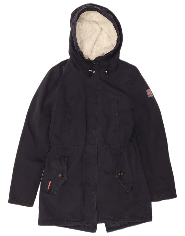 Женская парка SUPERDRY The Rookie Oversized UK 6 XS, темно-синяя