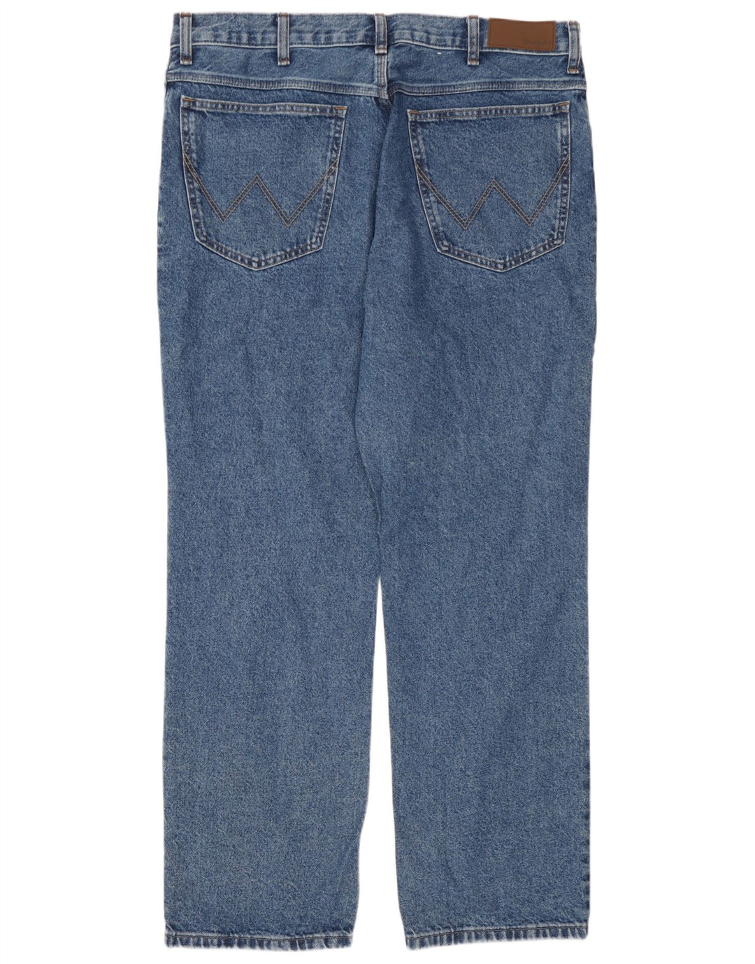 Мужские прямые джинсы Wrangler W38 L30 синие, хлопок