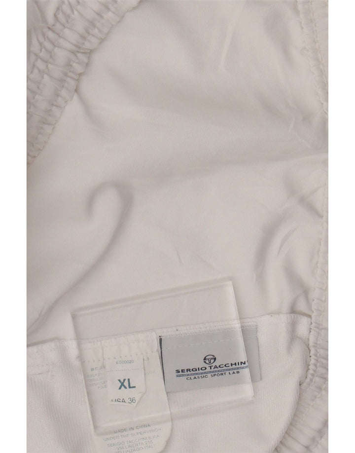 SERGIO TACCHINI Мужские спортивные шорты XL, белый полиэстер
