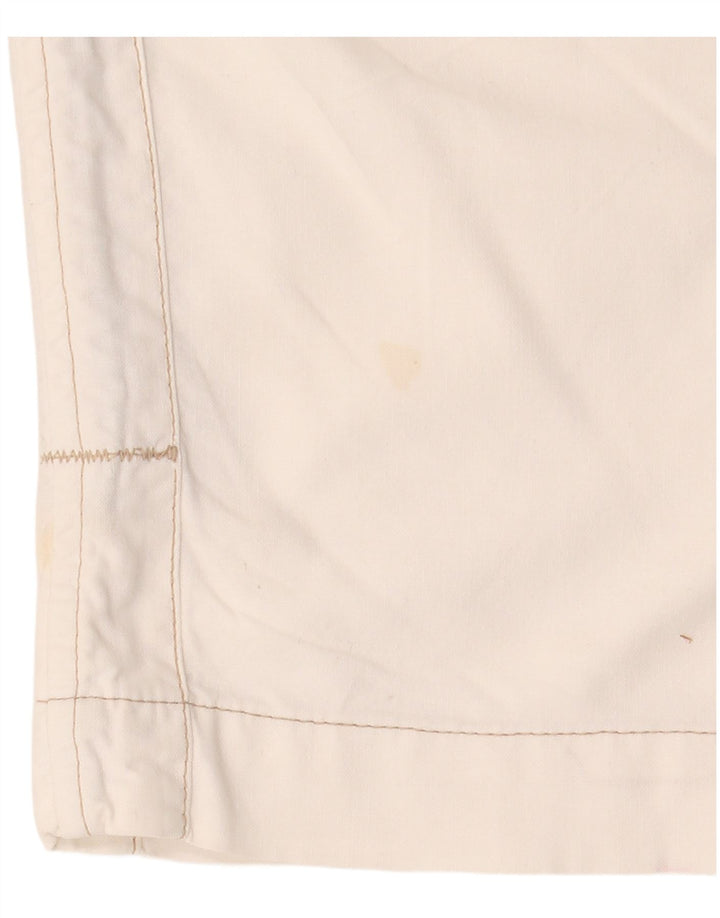 Женские шорты-бермуды-карго Fordocks IT 44 Medium W30 Off White Cotton