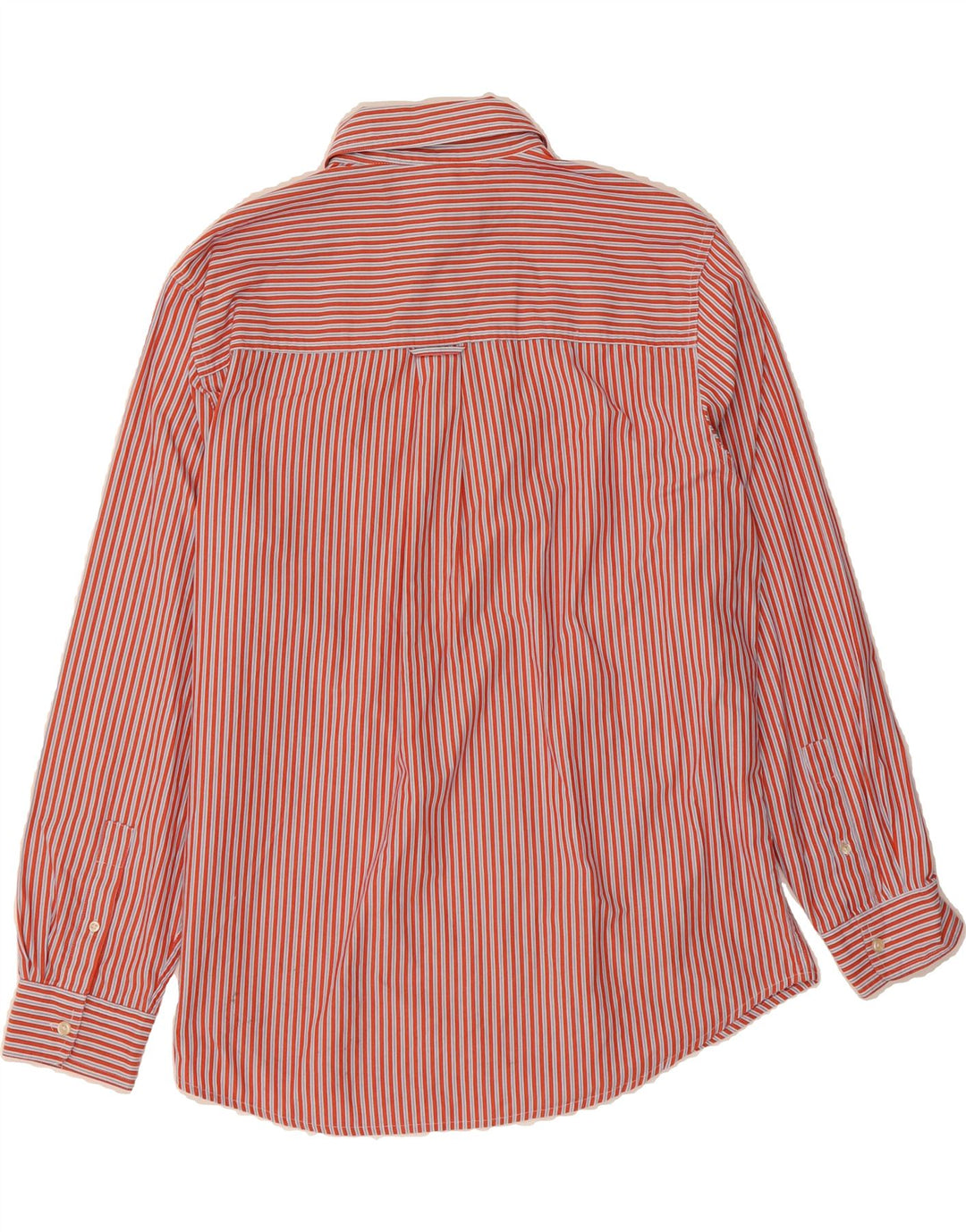 CHAPS Mens Shirt Large Red Striped Cotton Vintage Chaps and Second-Hand Chaps from Messina Hembry 