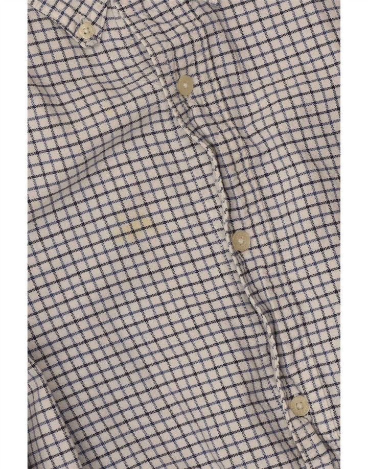 Мужская рубашка Chaps 2XL, хлопок в белую клетку