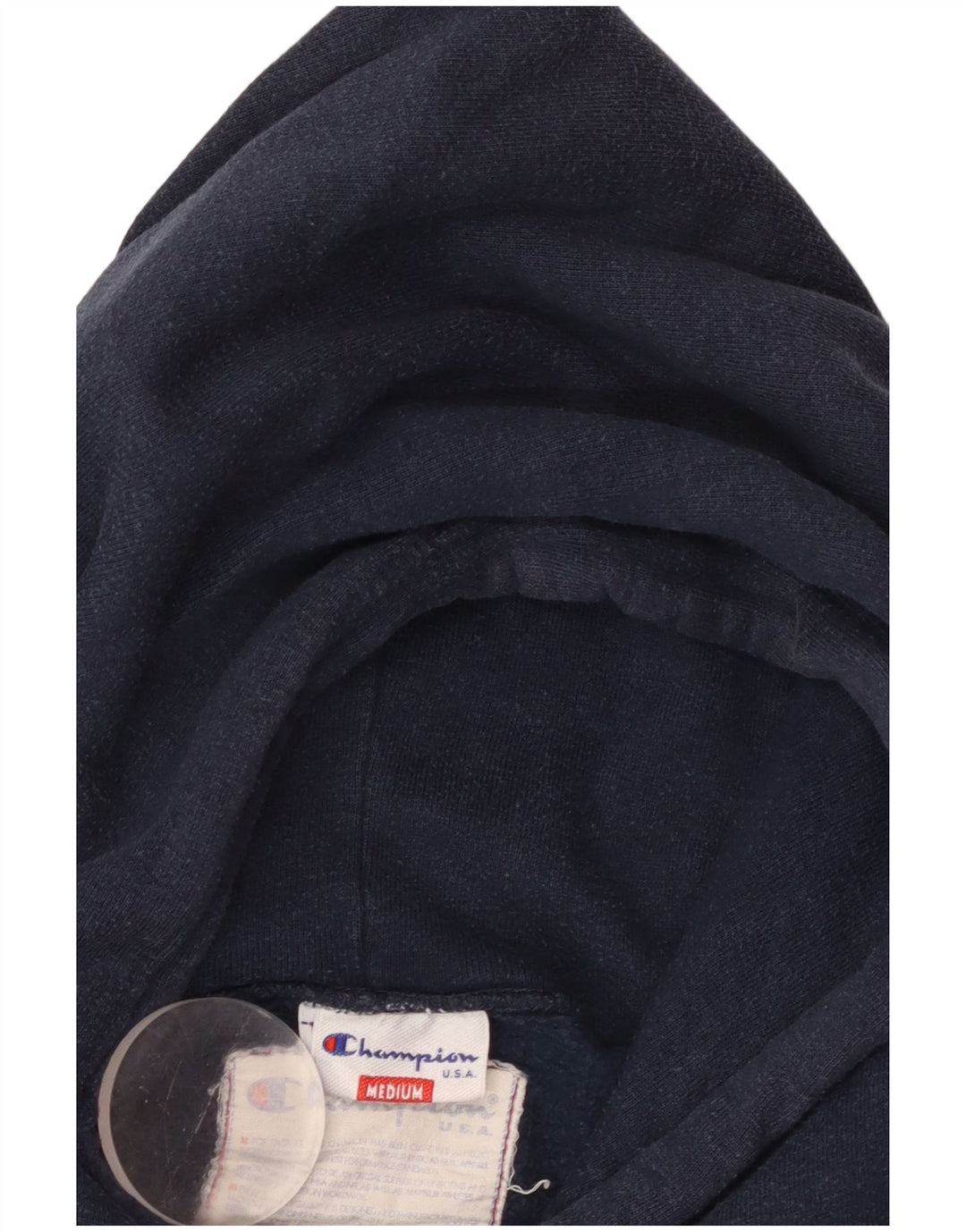 Мужской джемпер с капюшоном Champion, темно-синий, средний размер