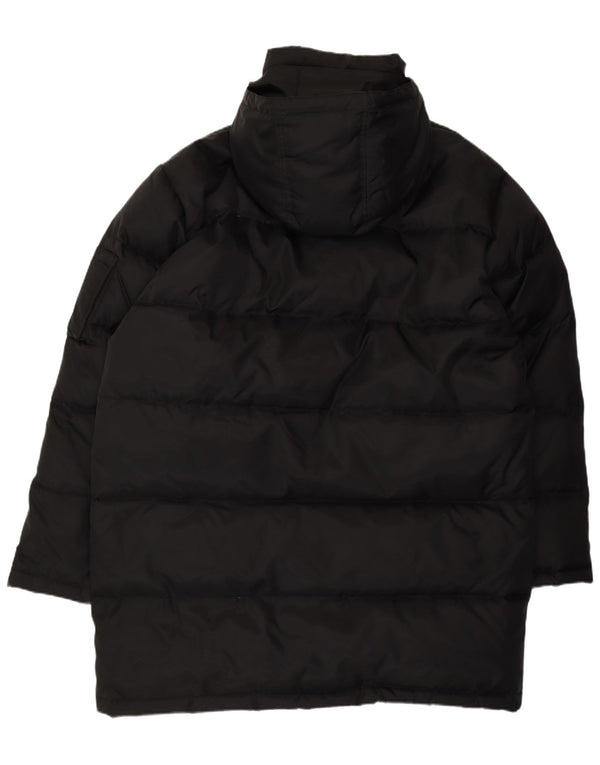 Мужское стеганое пальто с капюшоном Pearlwood IT 54 XL Черный Полиамид