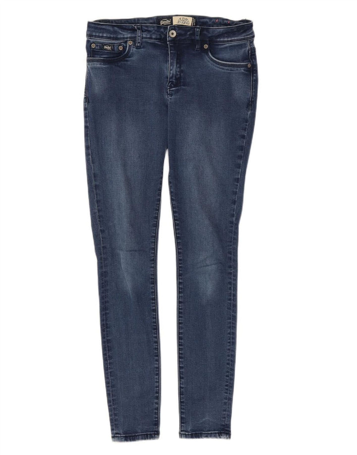 Женские джинсы скинни SUPERDRY Alexia Jegging W30 L32, синий хлопок