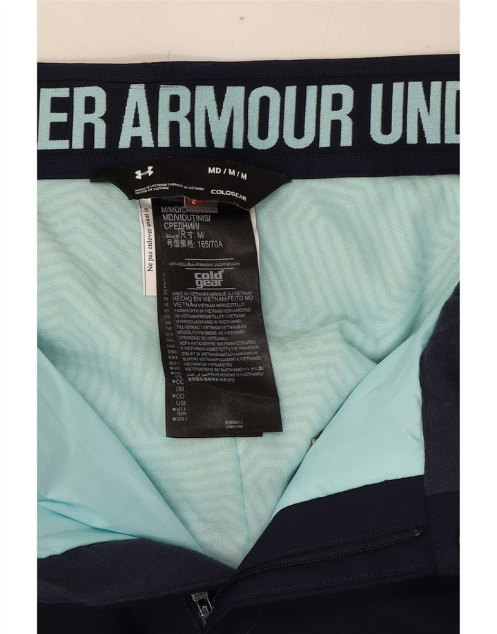 Женские лыжные брюки Under Armour Cold Gear UK 14, средний темно-синий