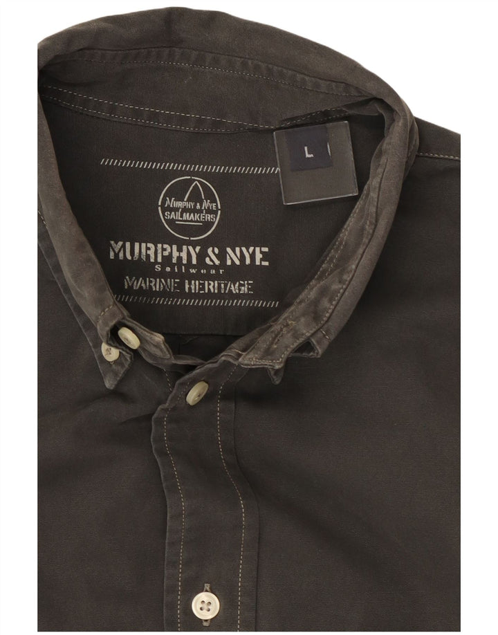 Мужская рубашка MURPHY & NYE, большая серая