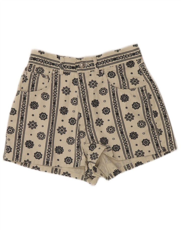 Женский джинсовый комплект из 2 предметов Swish UK 12 Medium W26 Off White Хлопок с пейсли