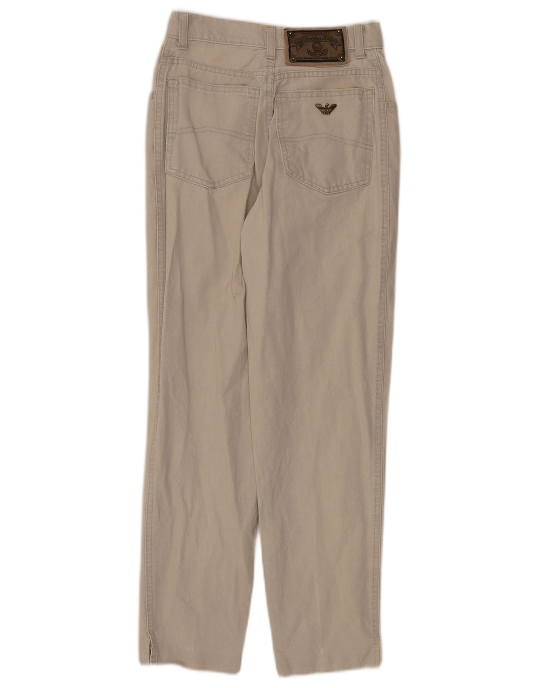 Женские зауженные джинсы Armani W27 L26 Серые хлопковые