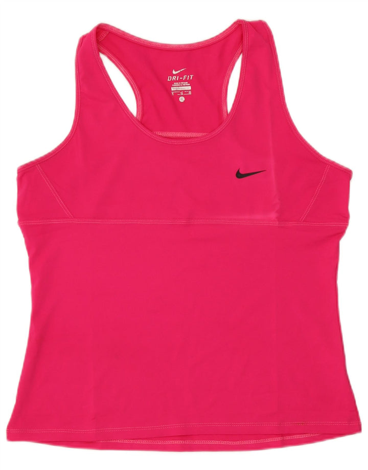 Женский жилет Nike Dri Fit UK 18 XL, розовый полиэстер