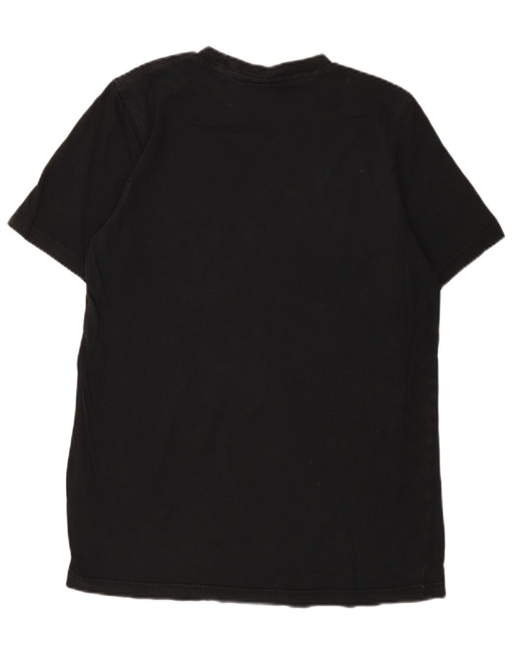 Мужская футболка с рисунком Adidas Top Medium Black Cotton