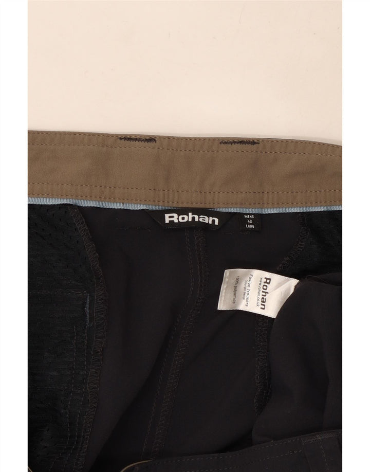 Мужские походные брюки Rohan W42 L32 темно-синие из полиамида