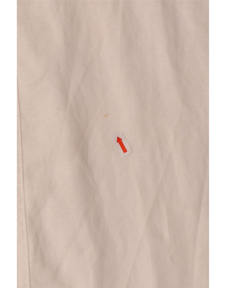 Женские брюки чинос MONSOON Bootcut UK 12, средний W32 L31, белый лен