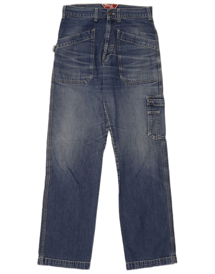 Мужские прямые джинсы-карго Meltin' Pot W31 L31, синий хлопок