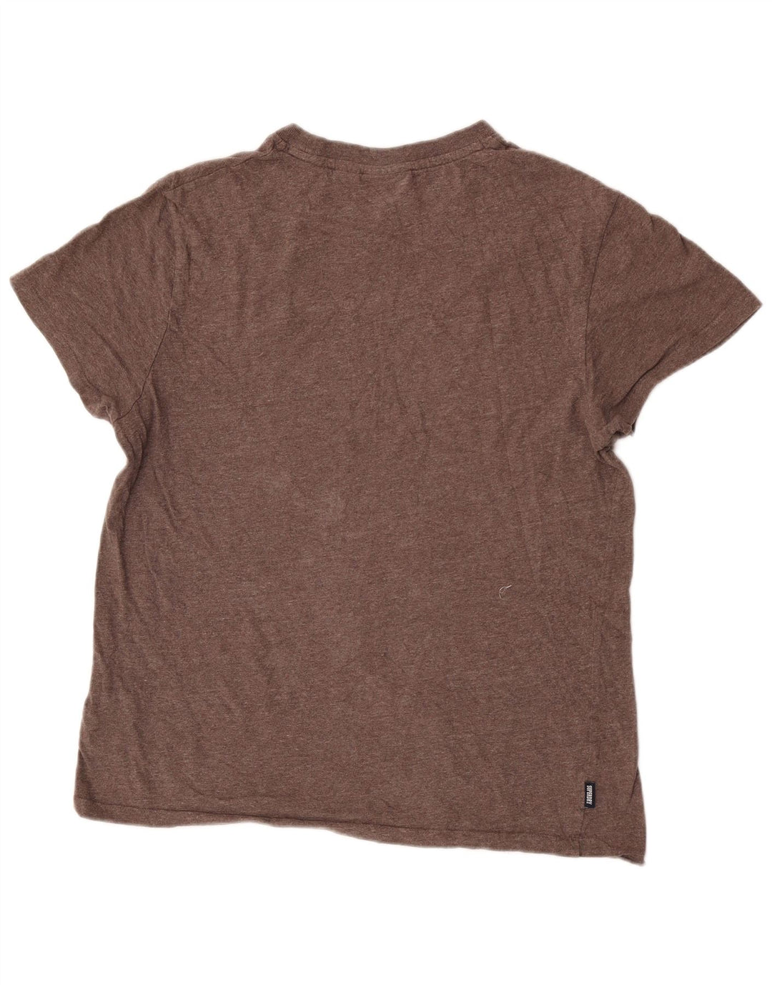 Мужская футболка Superdry Top XL, коричневый хлопок