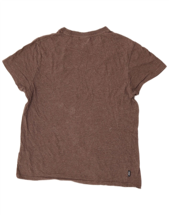 Мужская футболка Superdry Top XL, коричневый хлопок