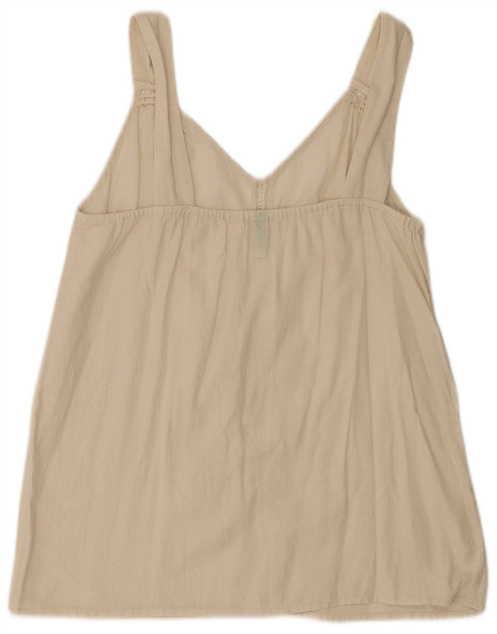 Женский топ на бретельках Benetton UK 12 Medium Off White