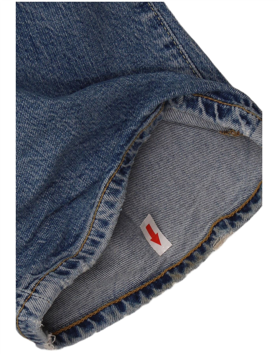 SUPERDRY Женские потертые джинсы Bootcut W30 L30 Синие, хлопок
