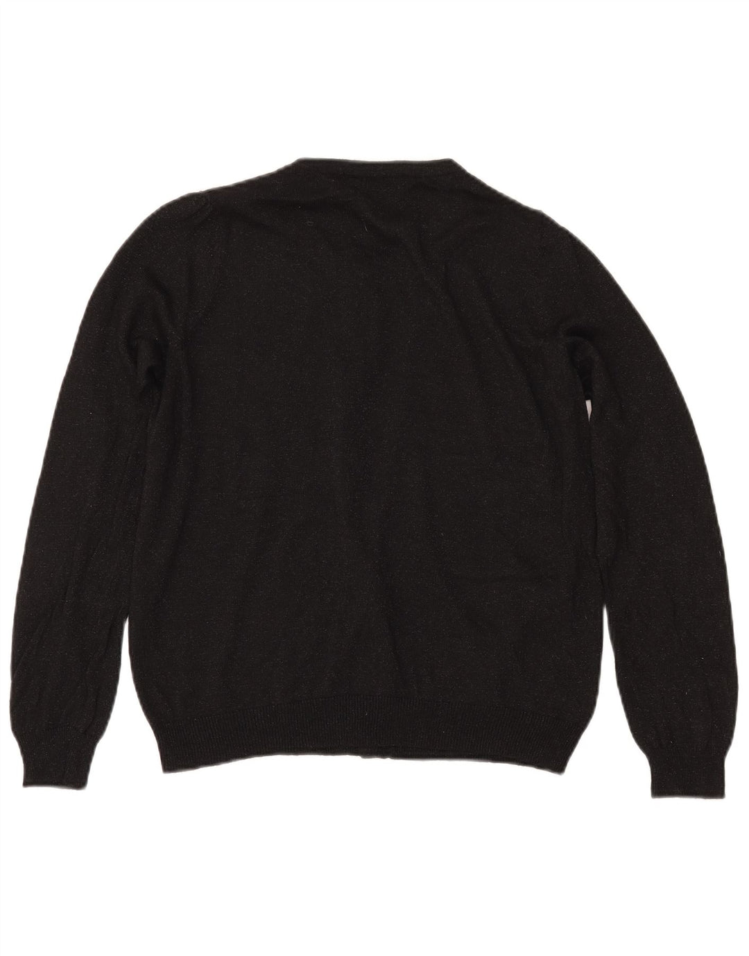 Женский кардиган MARKS & SPENCER UK 14, средний черный в крапинку