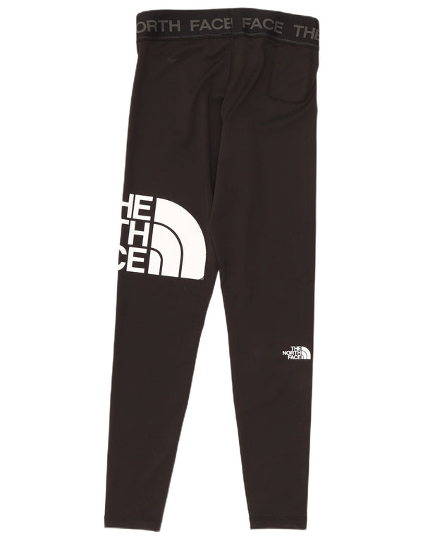 Женские леггинсы с рисунком The North Face UK 4 XS, черные, полиэстер, спортивные