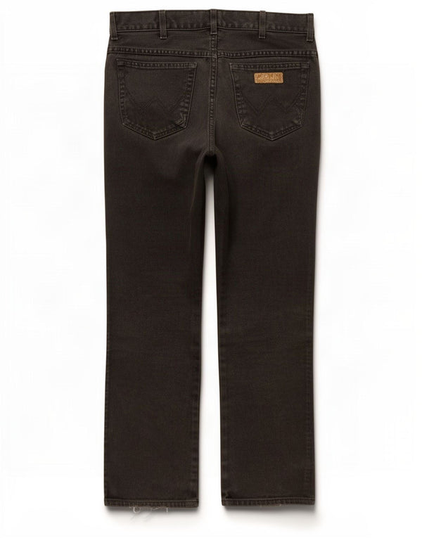 Мужские прямые джинсы Wrangler W36 L32, черный хлопок
