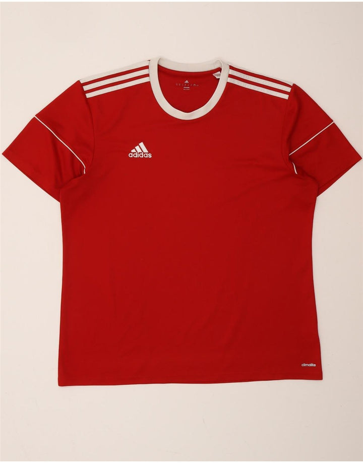 ADIDAS Мужская футболка Climalite Top XL Красный