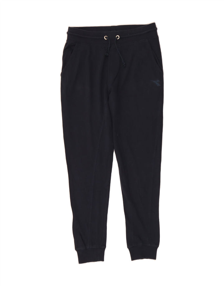 DIADORA Mens Tracksuit Trousers Joggers Medium  Navy Blue Vintage Diadora and Second-Hand Diadora from Messina Hembry 