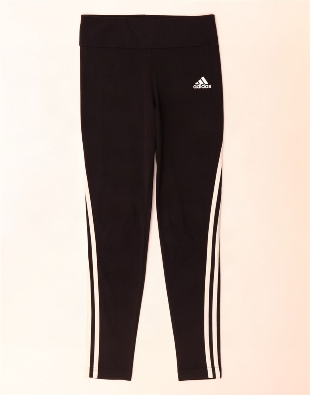 Леггинсы Adidas для девочек 13-14 лет, черные