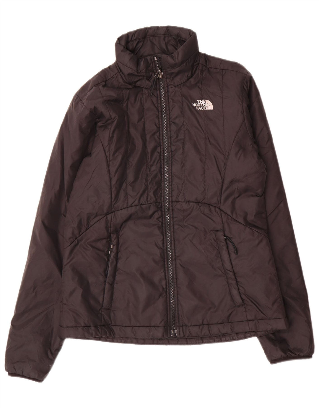 Женская стеганая куртка The North Face UK 12, средний черный нейлон
