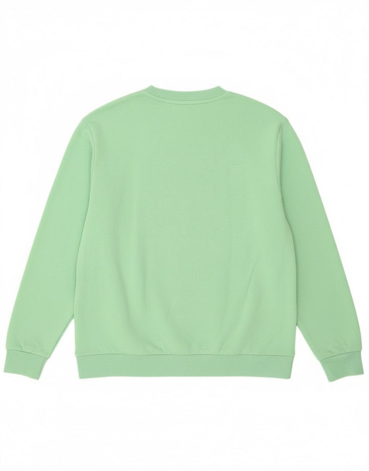 Мужской свитер Kappa с рисунком, 2XL, зеленый хлопок