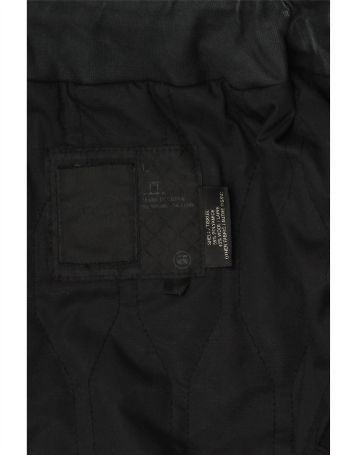 Мужская ветровка G-Star UK 40, большая черная полиамидная куртка