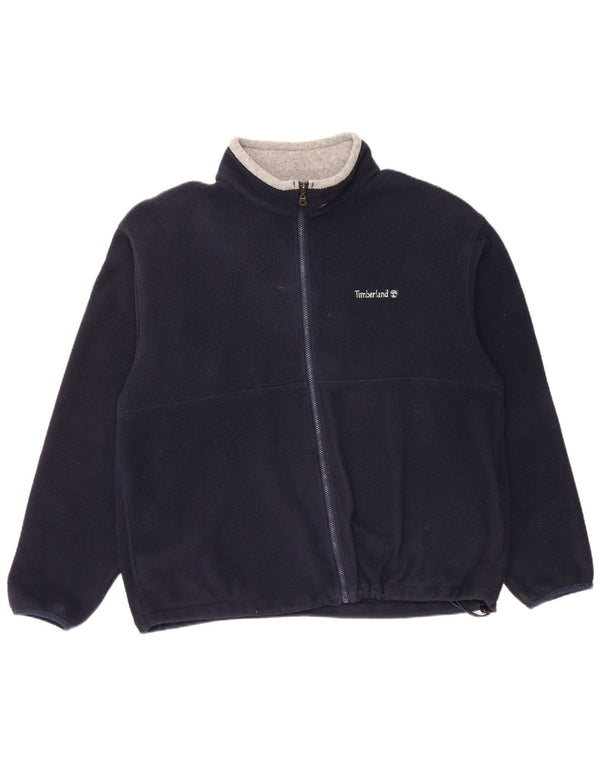 Мужская флисовая куртка Timberland Polartec UK 40, большая темно-синяя, полиэстер