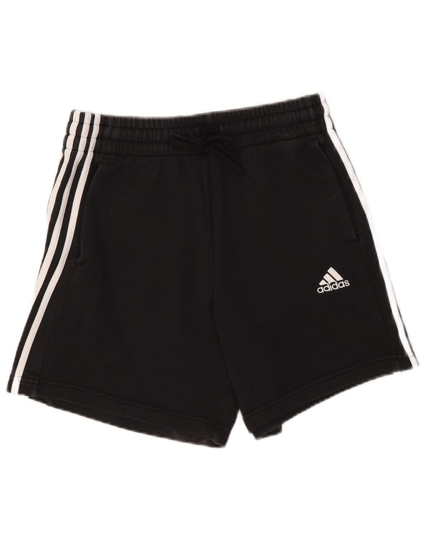 Спортивные шорты Adidas для мальчиков 13-14 лет, средние черные, хлопковые