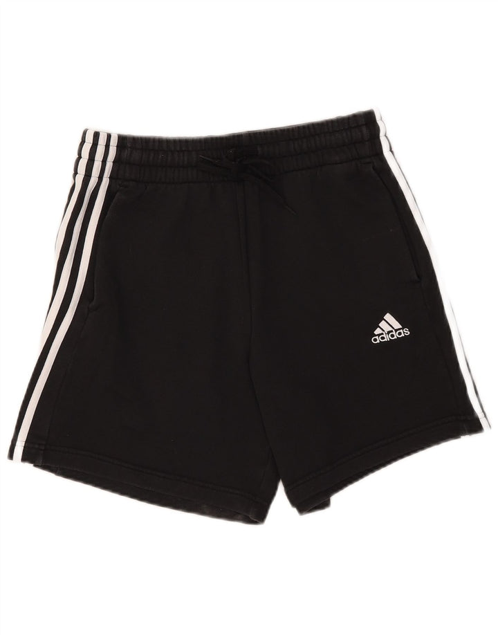 Спортивные шорты Adidas для мальчиков 13-14 лет, средние черные, хлопковые