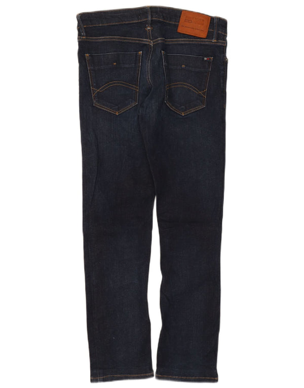 Женские узкие джинсы Tommy Hilfiger W31 L27, темно-синий хлопок