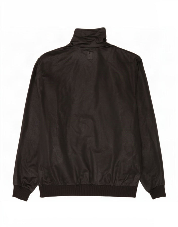 Adidas Mens Чили 62 Спортивный костюм Верхняя куртка Средний черный полиэстер