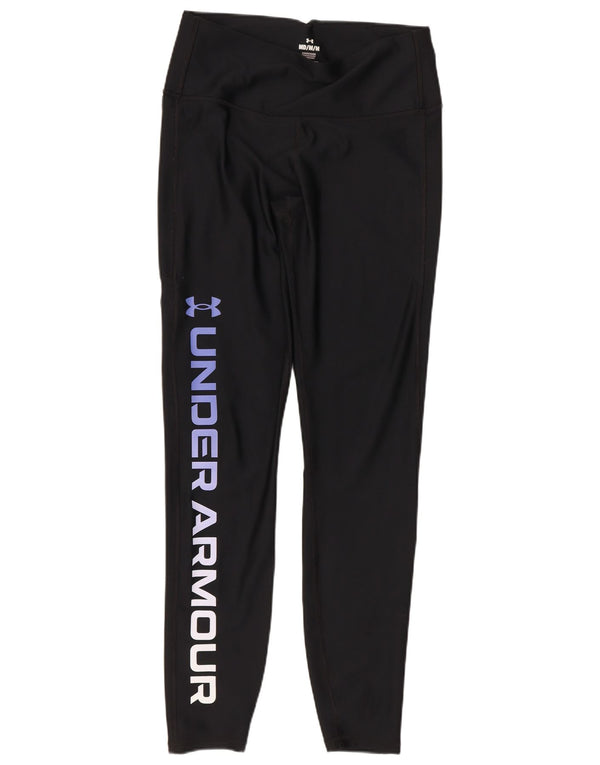 Женские компрессионные леггинсы с рисунком Under Armour UK 12, средний черный