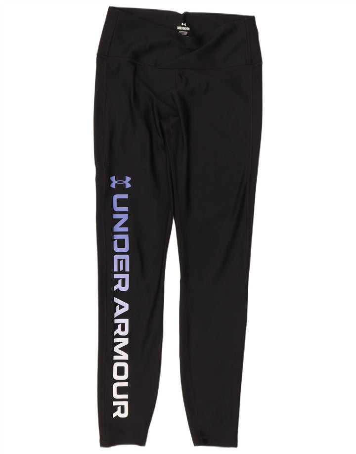 Женские компрессионные леггинсы с рисунком Under Armour UK 12, средний черный
