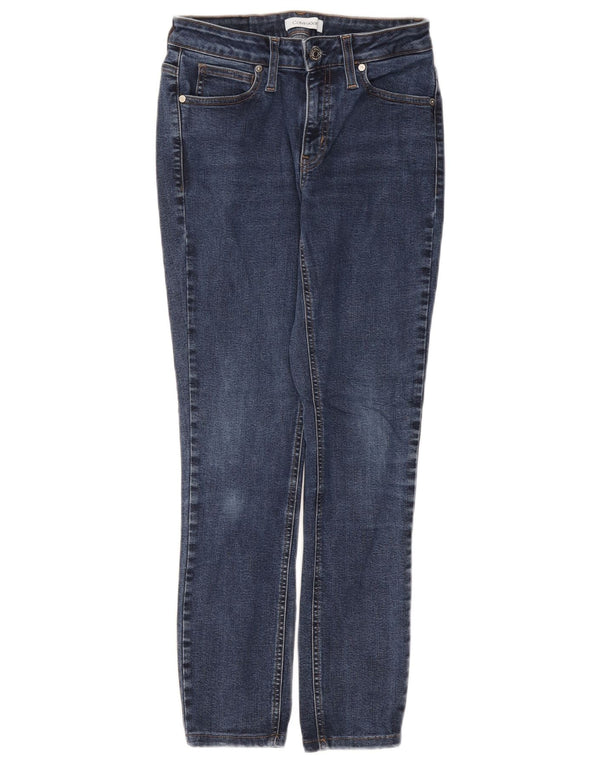 Женские джинсы скинни CALVIN KLEIN W27 L27 Темно-синие