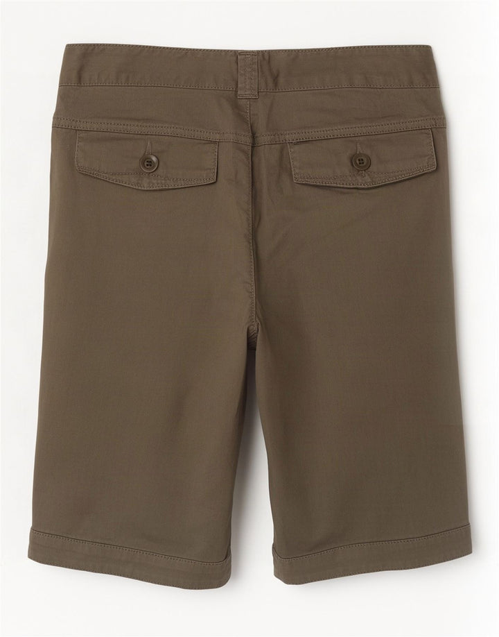 Benetton Женские повседневные шорты IT 44 Medium W30 Хаки Хлопок