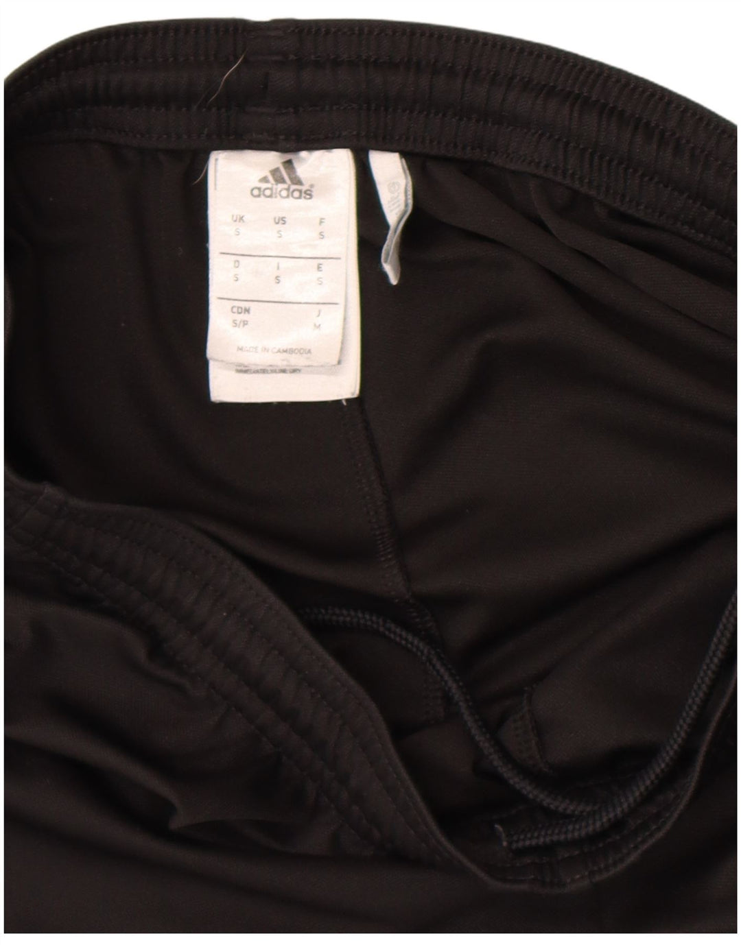 Мужские спортивные шорты Adidas Climalite, маленькие черные из полиэстера