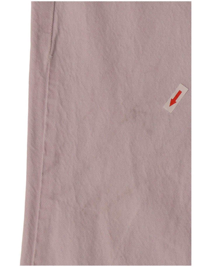 DESIGUAL Женские прямые джинсы EU 38 Medium W26 L27 Фиолетовый хлопок