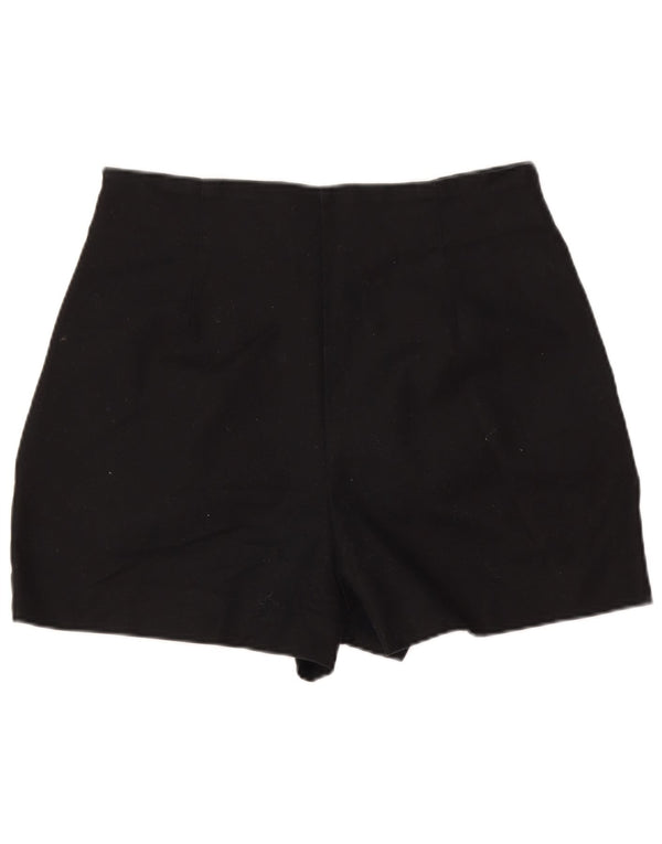 Женские шорты с завышенной талией Zara Medium W28, черные