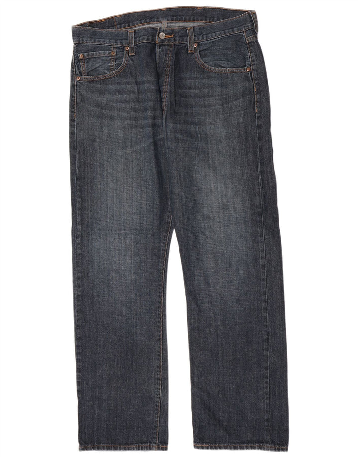Мужские прямые джинсы Levi's 501 W38 L32 синие, хлопок