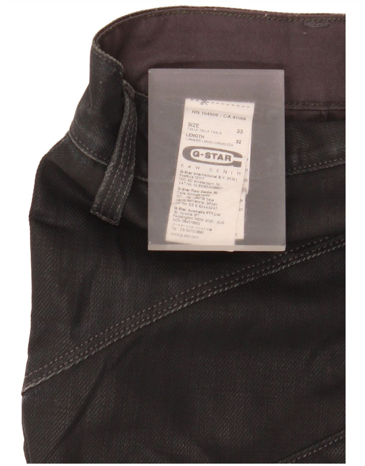 Мужские брюки карго G-Star W33 L32, черные, хлопковые