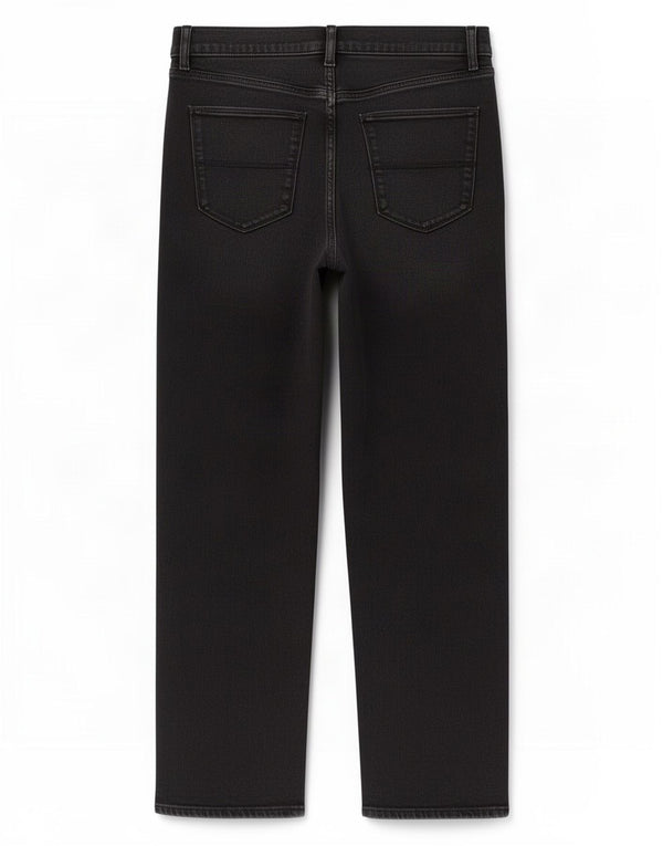 Мужские прямые джинсы Marks & Spencer W32 L29, черный хлопок