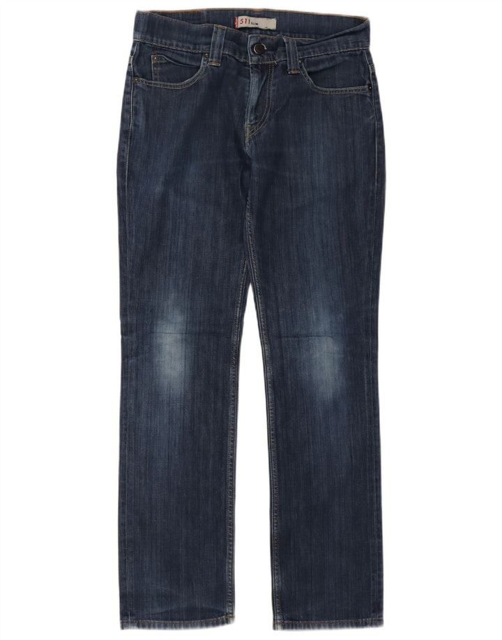 Мужские джинсы Levi's Slim 511 W32 L32 синие, хлопок